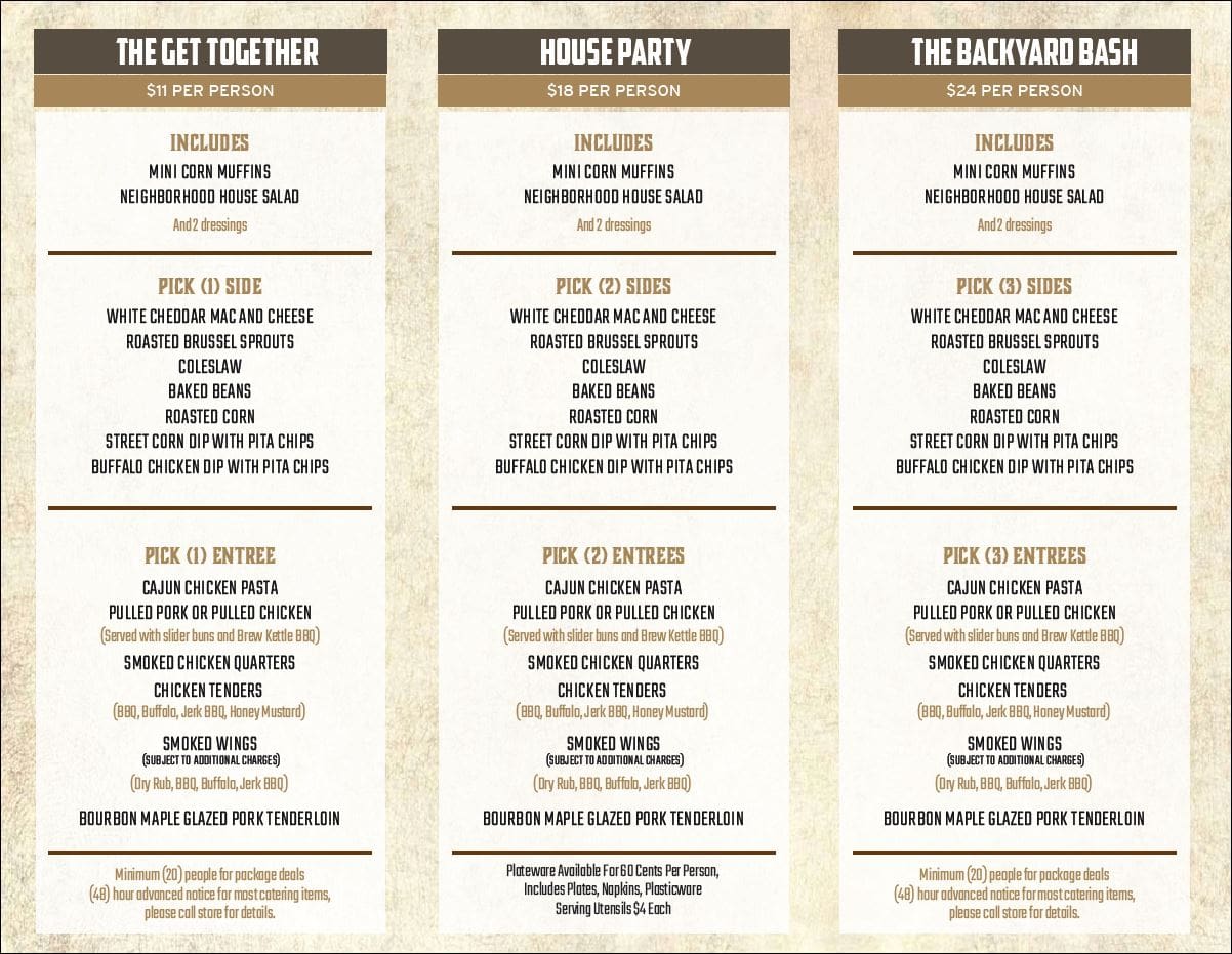 Catering The Brew Kettle