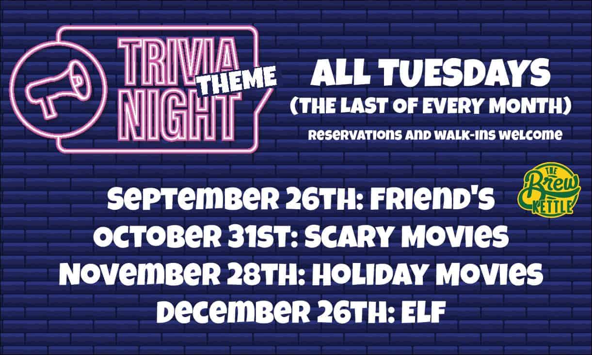 Tuesday Trivia Night in Strongsville The Brew Kettle