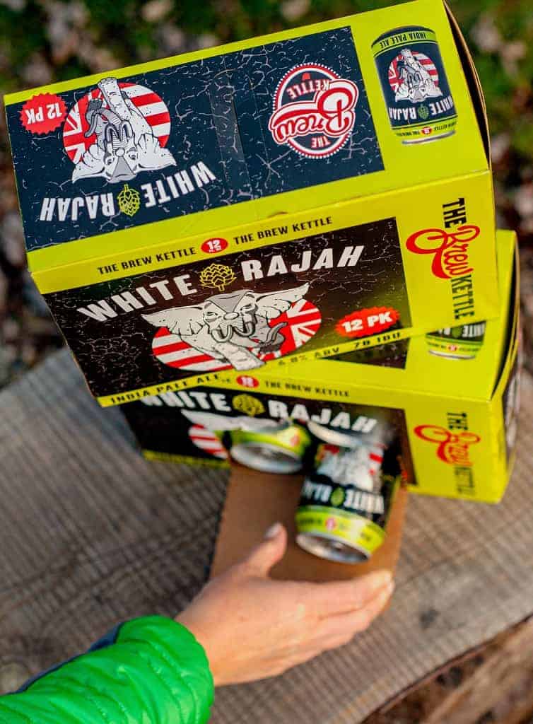 White Rajah in 12 pack Cans! The Brew Kettle