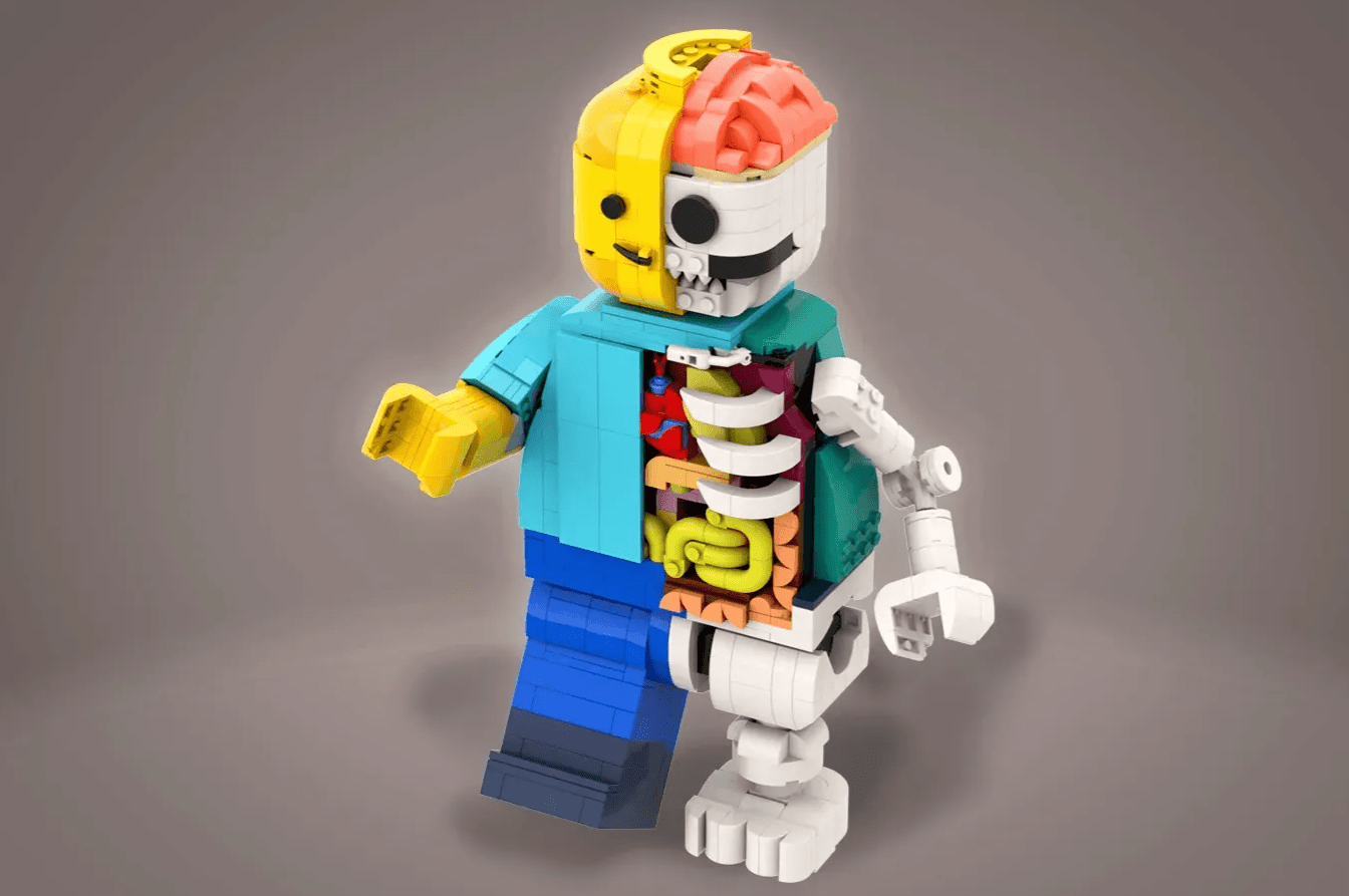 LEGO Anatomy The Brick Stand