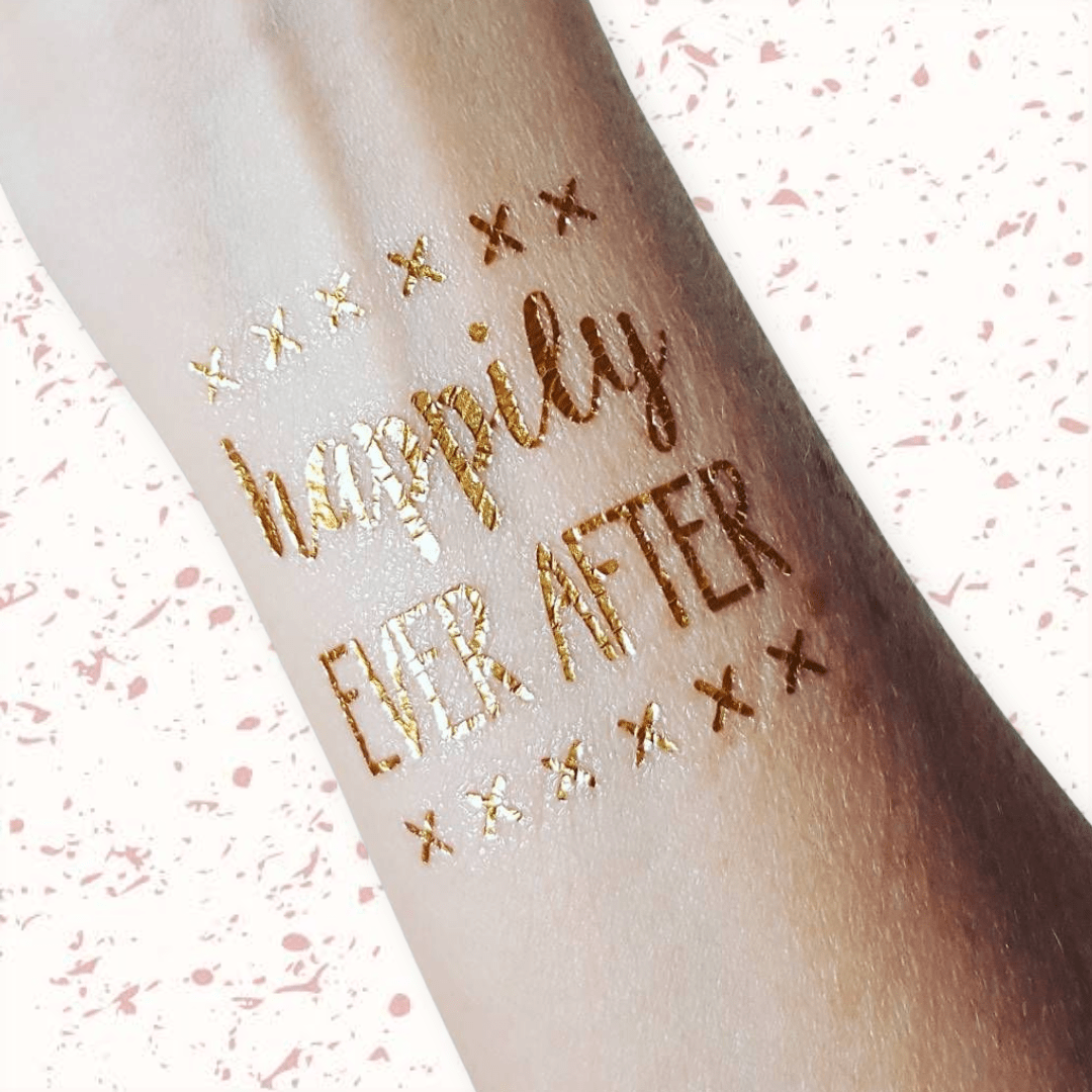 Temporary Tattoo Happily Ever After The Bridal Box Co.