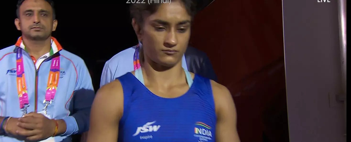 VINESH PHOGAT IS HERE!