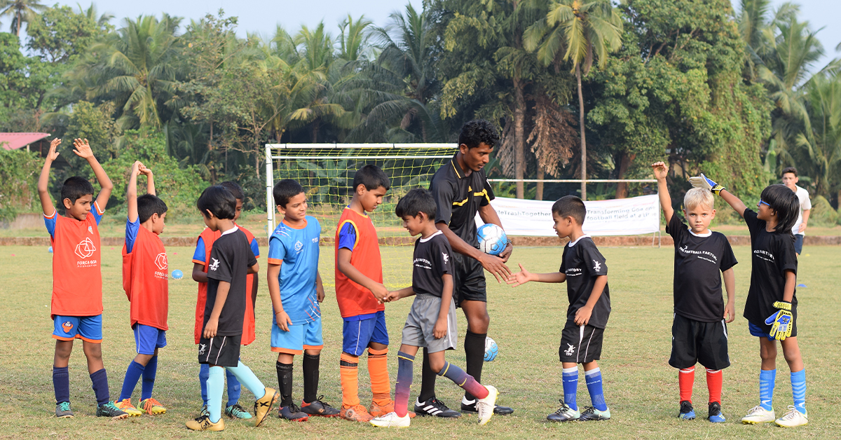 Building a platform for grassroots football development in India By