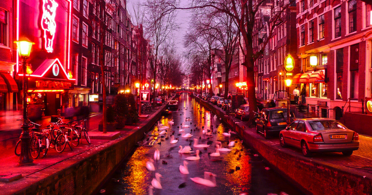 As evidence of trafficking grows, Amsterdam’s red light districts face