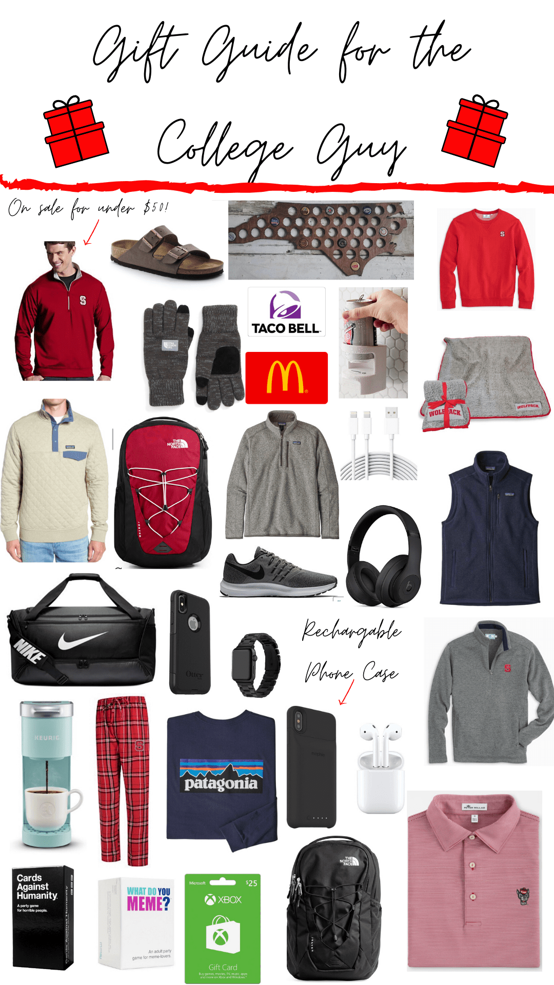 good christmas gifts for college guys