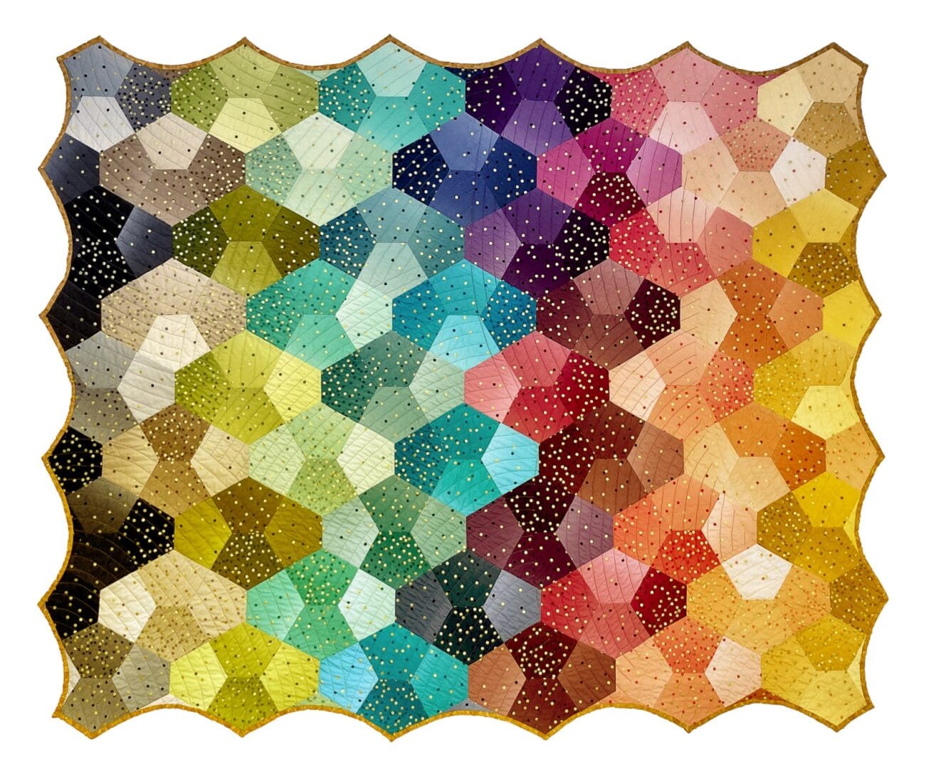 Cairo Tile Quilt Pattern, PDF, Digital Download The British Craft House