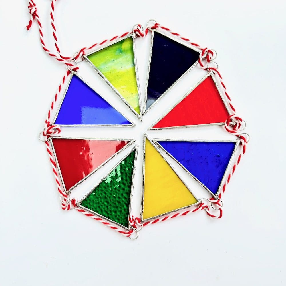 Stained Glass Bunting The British Craft House