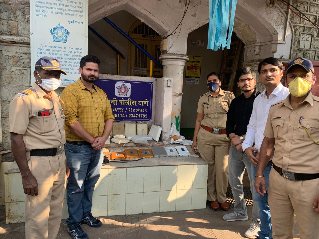 Department of conducts drive against Illegal Mobile Signal