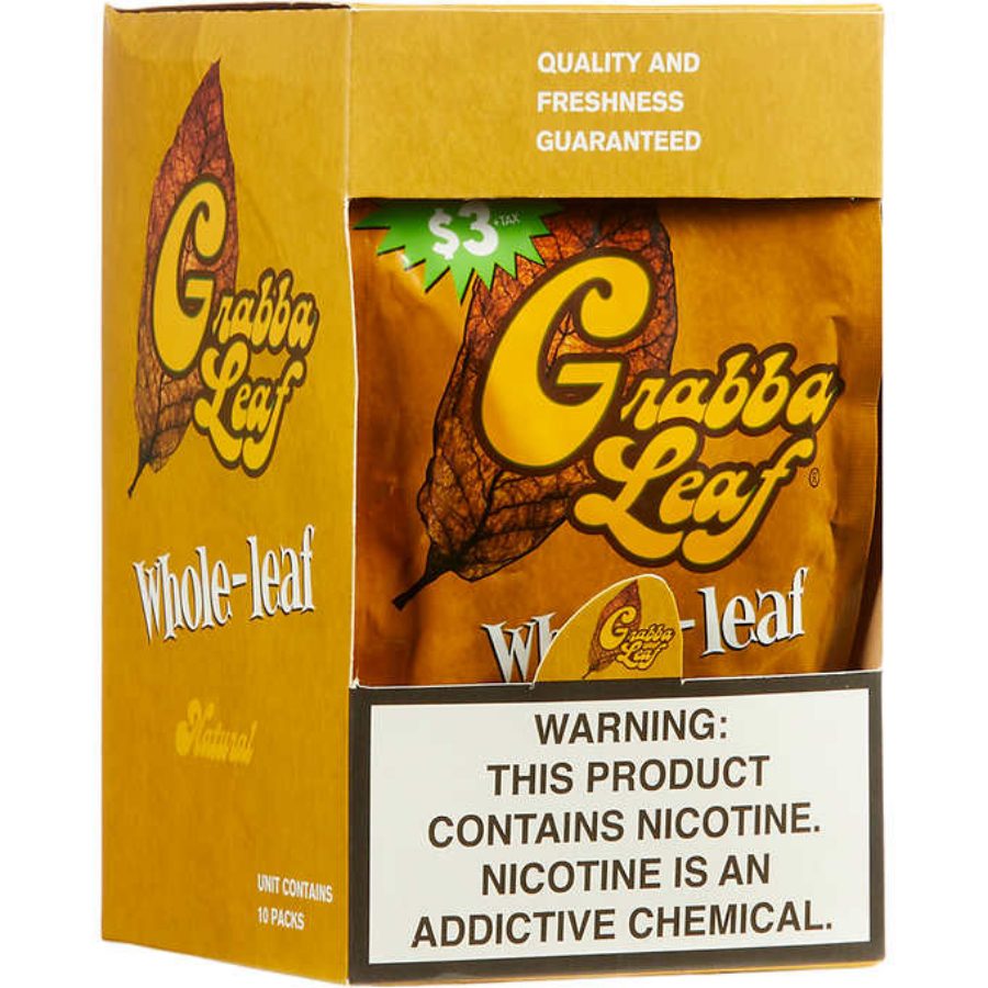 Grabba Whole Leaf Special (3 +tax) Broadway Smoke Shop