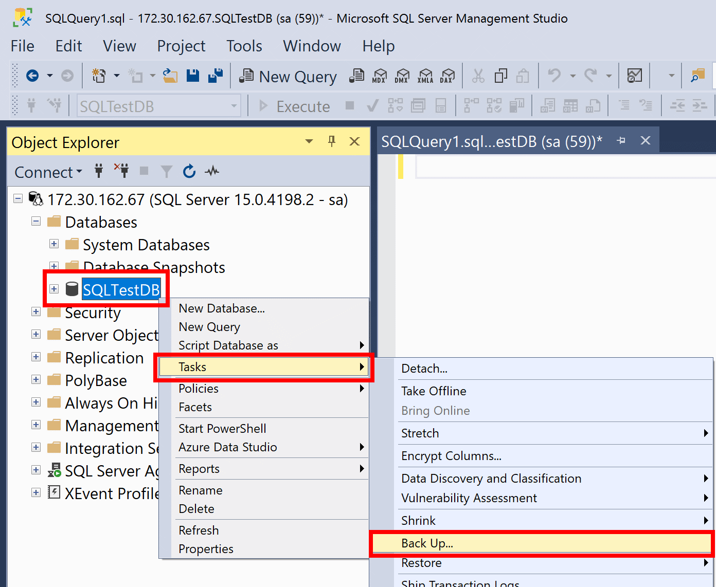 How to Restore Analysis Services Database in SQL Server Using SQL