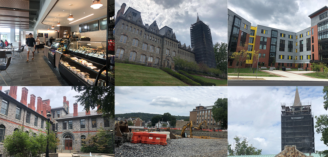 Ongoing and completed construction at Lehigh The Brown and White