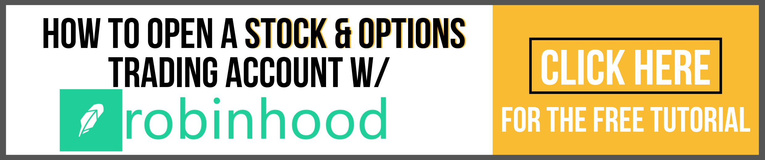 robinhood Tutorial stocks and option trading account - The ...