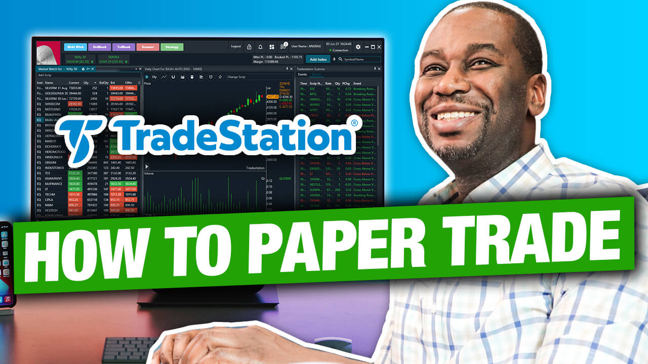 How to Paper Trade with TradeStation Jason Brown Tutorial