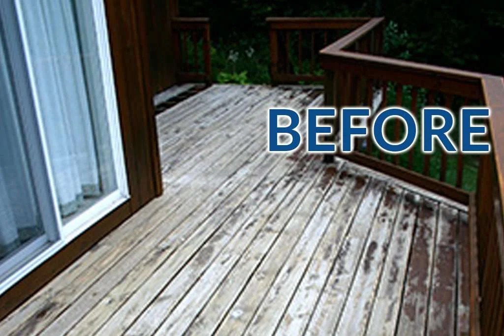Deck Restoration The Bubbly Sponge