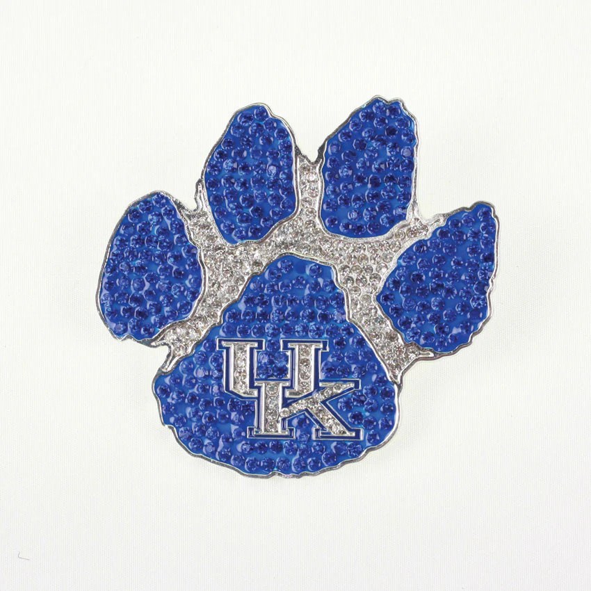 Kentucky Wildcats Paw Crystal Logo Pin The Bugs Ear