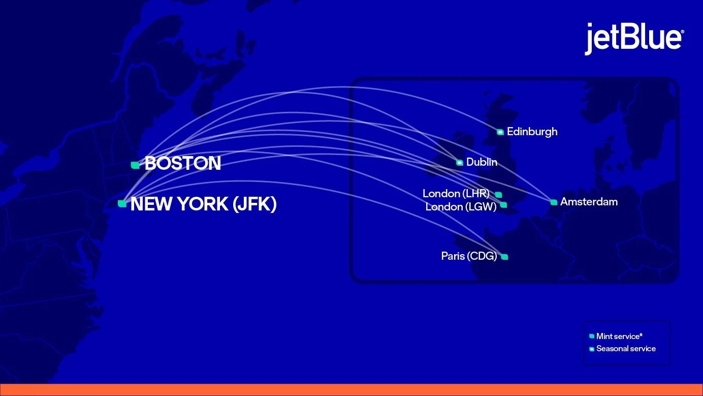 JetBlue is Launching Flights to Dublin and Edinburgh in 2024 The(04)