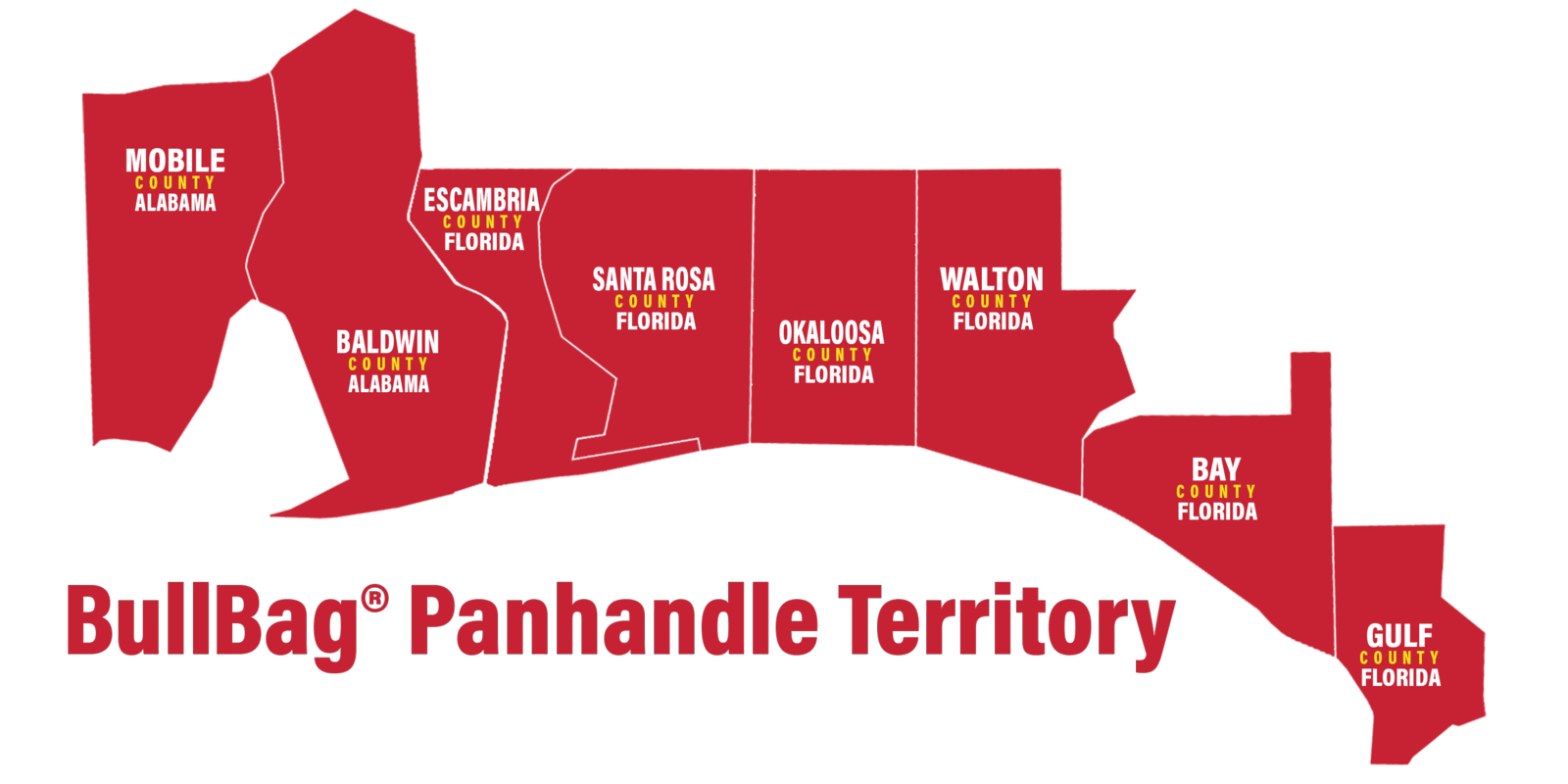 BullBag Launches Lower Alabama and Florida Panhandle Territory The