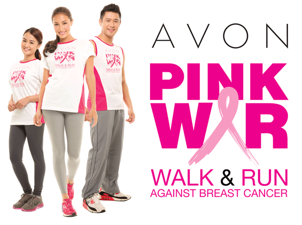 The Bull Runner » Avon Pink War Walk & Run Against Breast Cancer on 12 Oct 2014