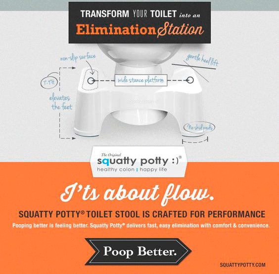 The Bull Runner Let's Talk about Poop... and my new Squatty Potty