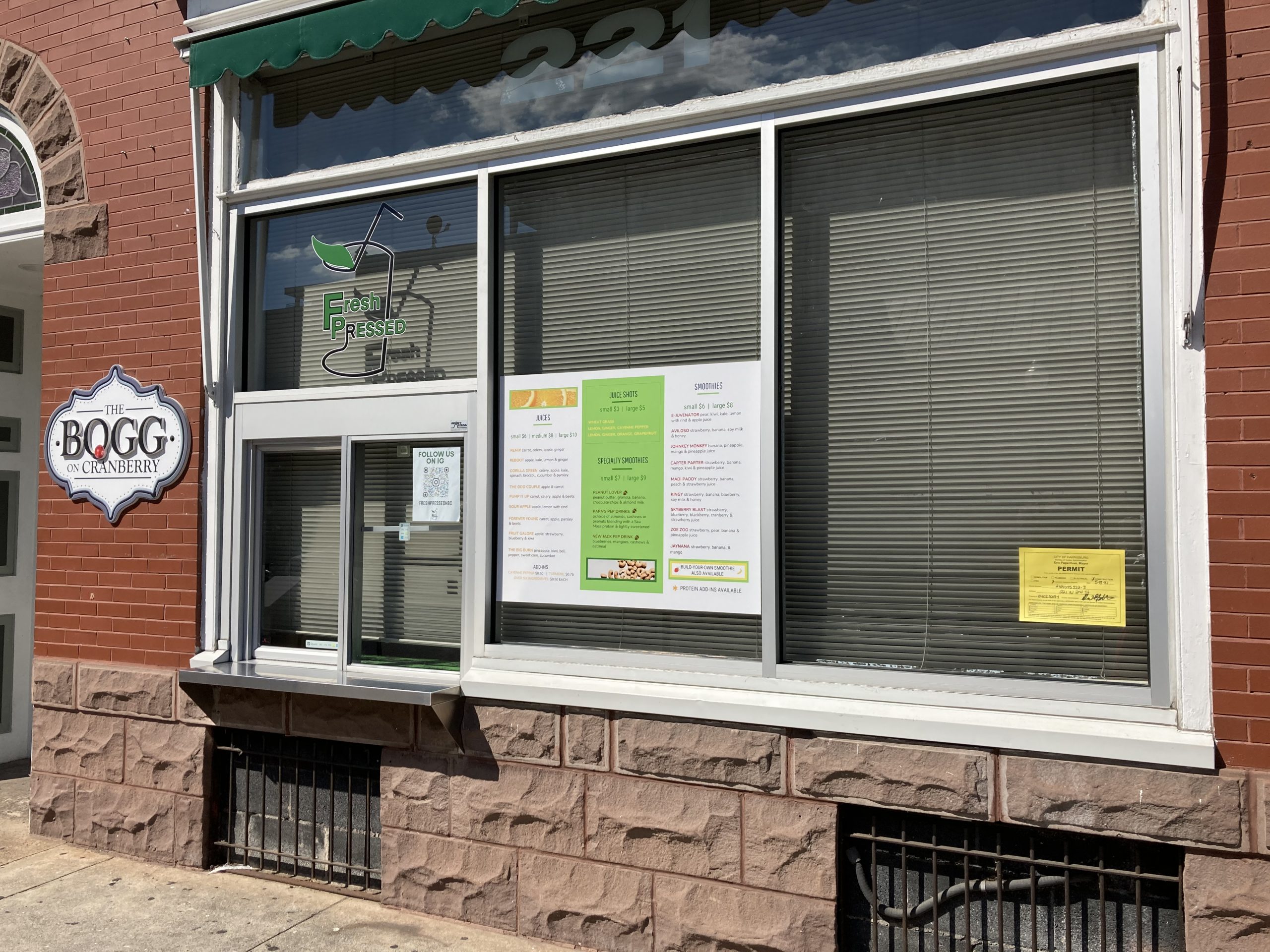 Glass of Goodness Juice bar focused on natural health coming to