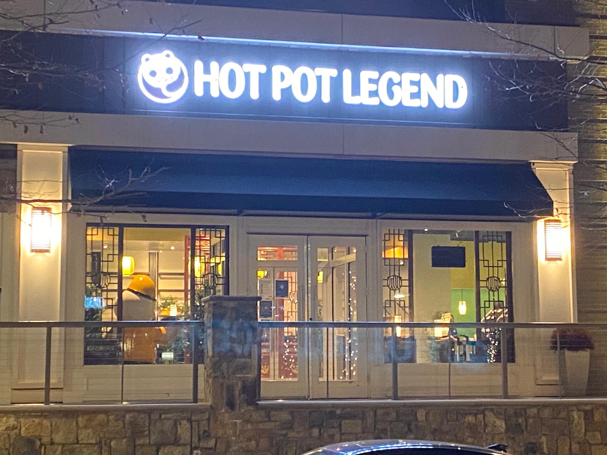 The Burn Hot Pot Legend ready to start cooking at One Loudoun The Burn