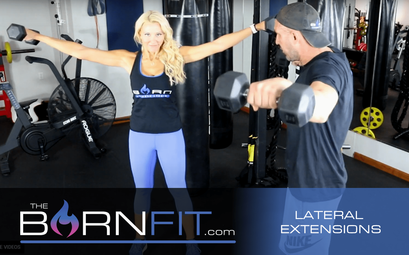 Lateral Extensions Exercise and Circuit Training