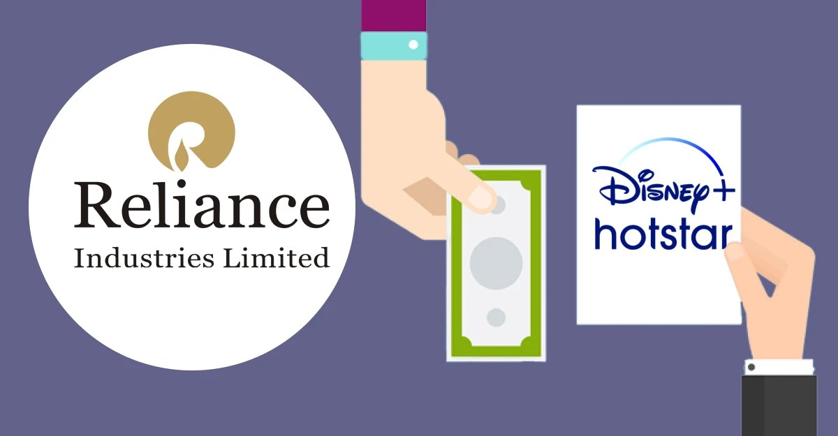 Reliance Gearing Up To Acquire Disney+Hotstar's India Business In A