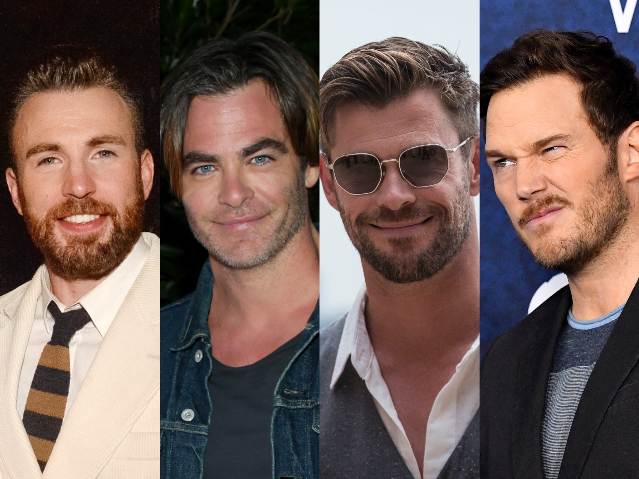 Dare 2 Compare The 4 Chris’ Evans, Hemsworth, Pine, and Pratt The
