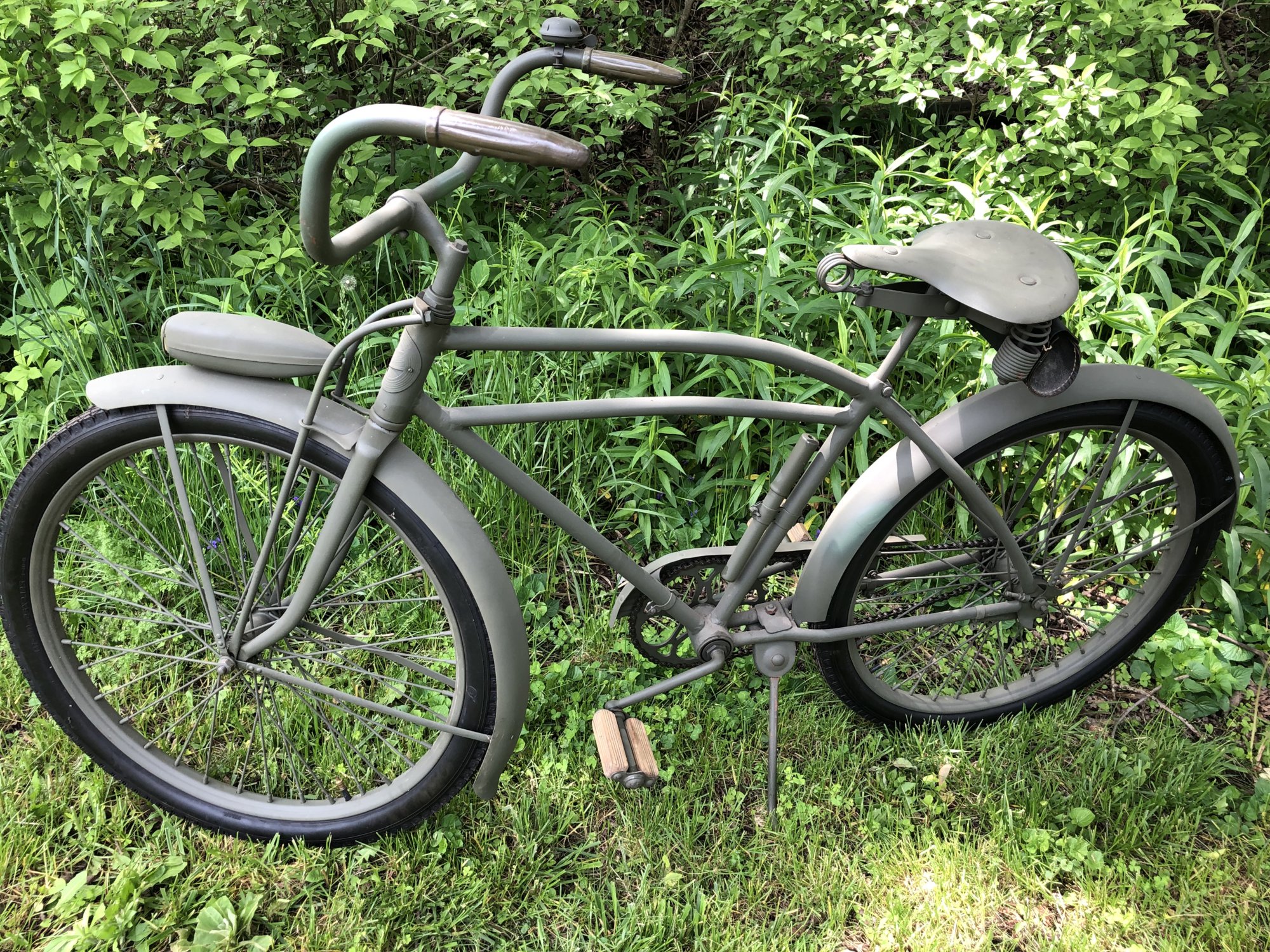 WW2 1943 Military Columbia Westfield Bicycle The Classic and Antique