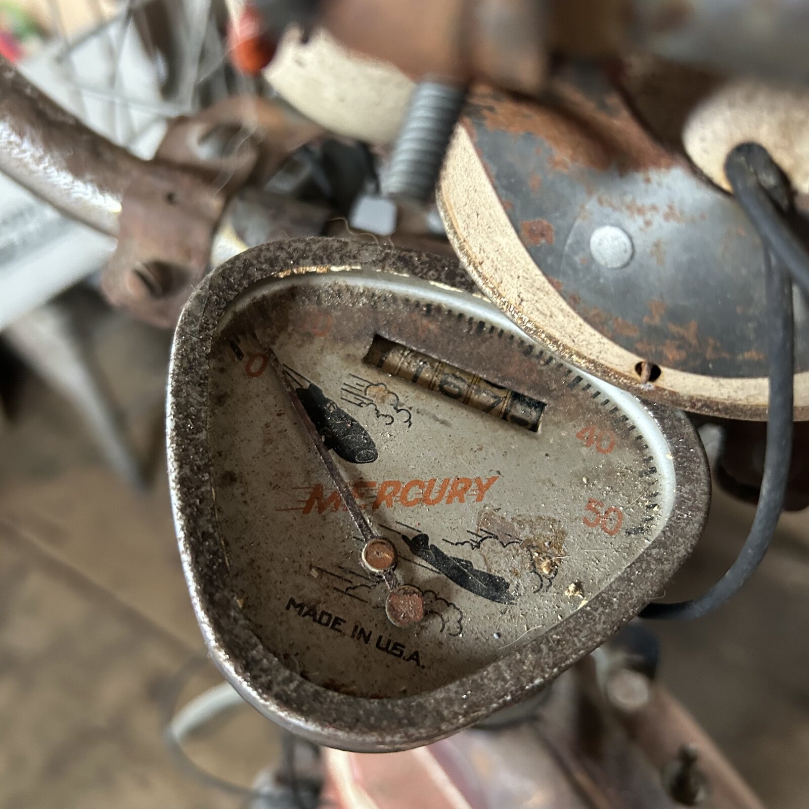 Mercury Speedometer Face | Wanted: Bikes, Trikes, Parts, Accessories
