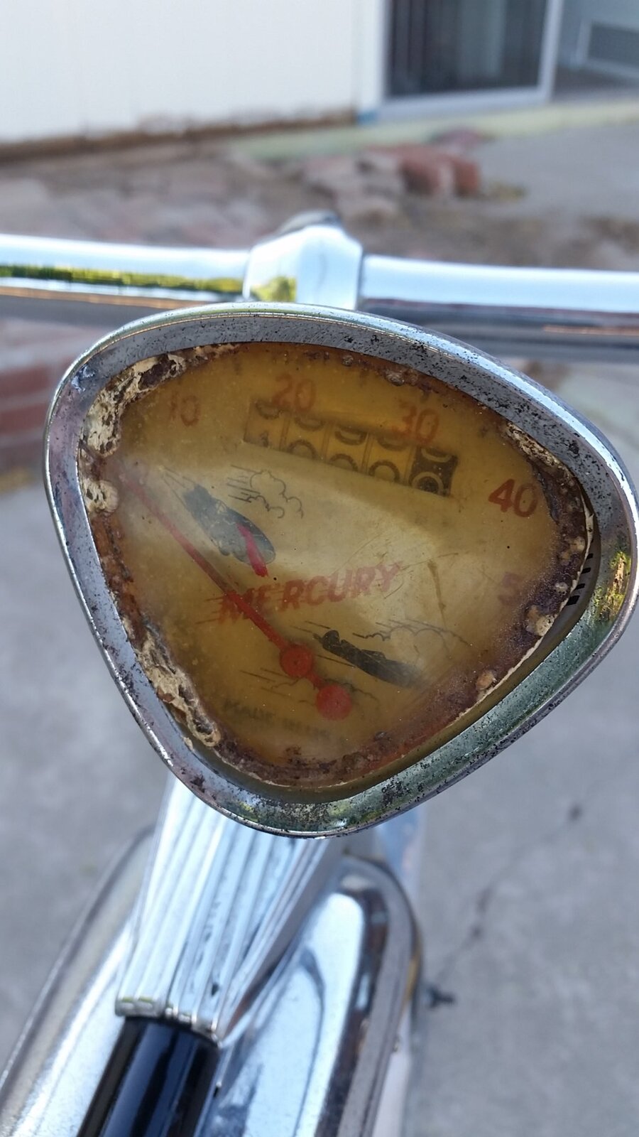 Mercury Speedometer Face | Wanted: Bikes, Trikes, Parts, Accessories