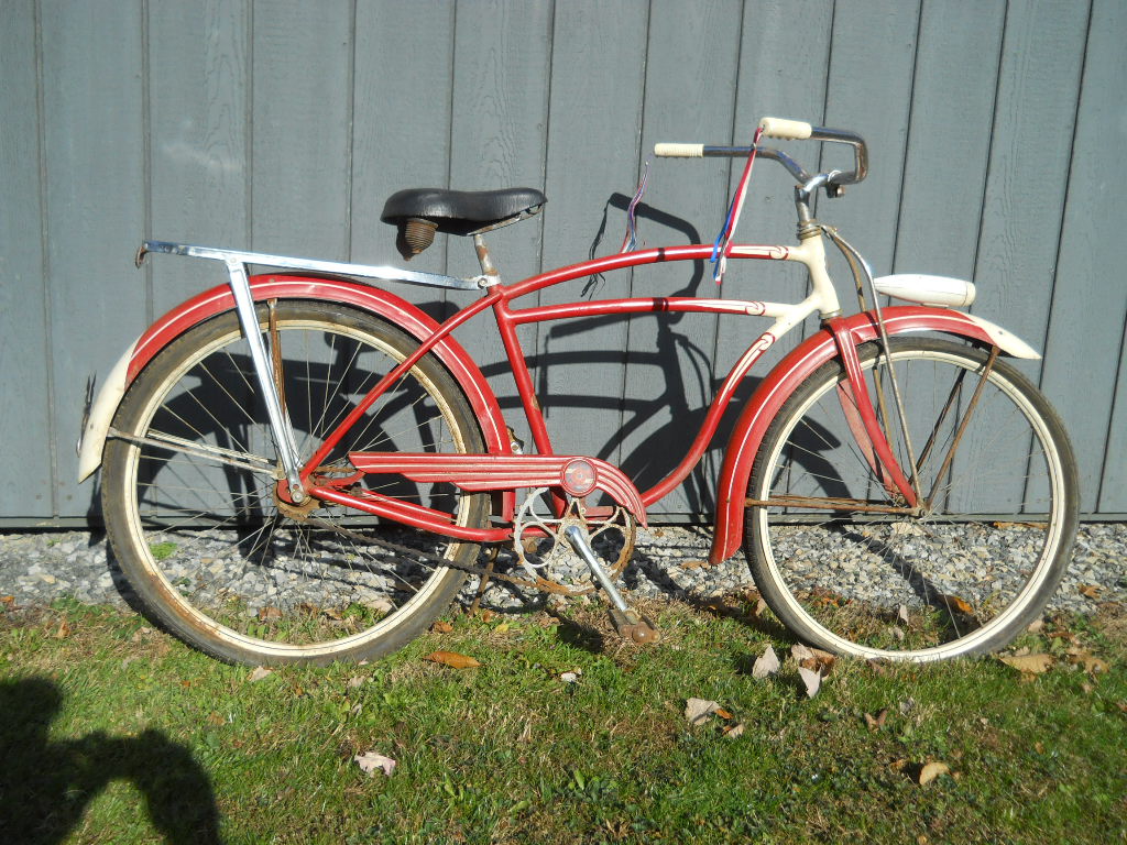 Just found 1952 Schwinn Men's 26" DX original B.F. Goodrich bike