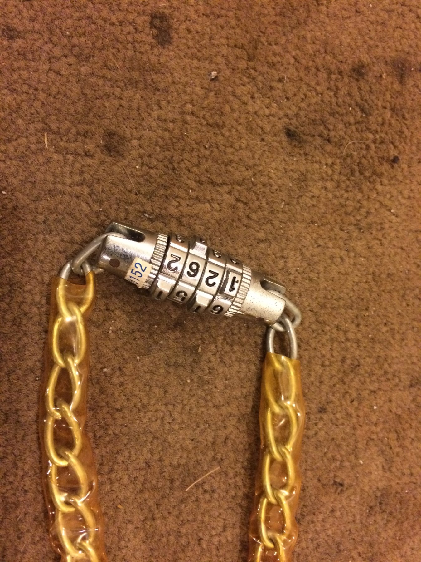 Vintage Bicycle Lock In Copper Color Sell Trade Bicycle Parts