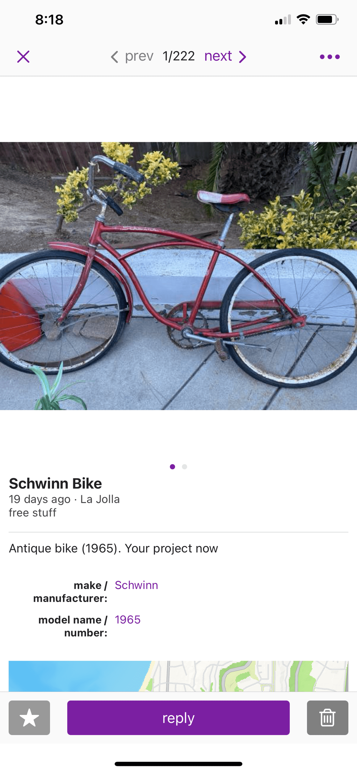 Free Schwinn on San Diego Craigslist Stuff on eBay, Craigslist