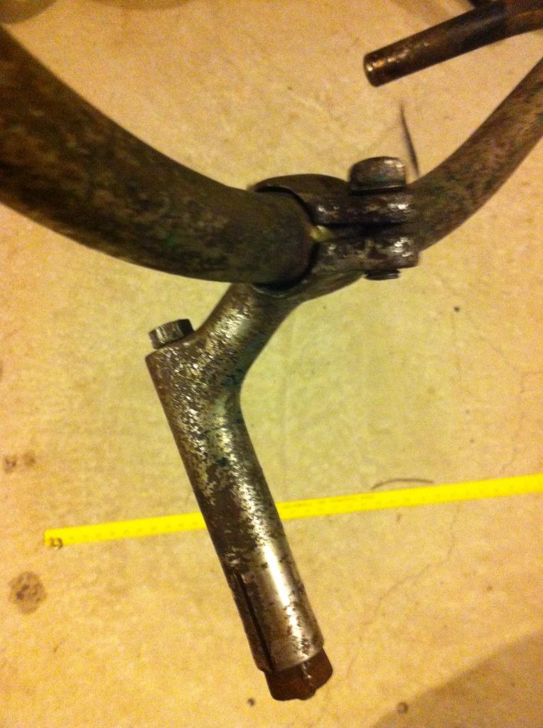 Early Nickel Handlebars 20's? Teens? Sell Trade Bicycle Parts