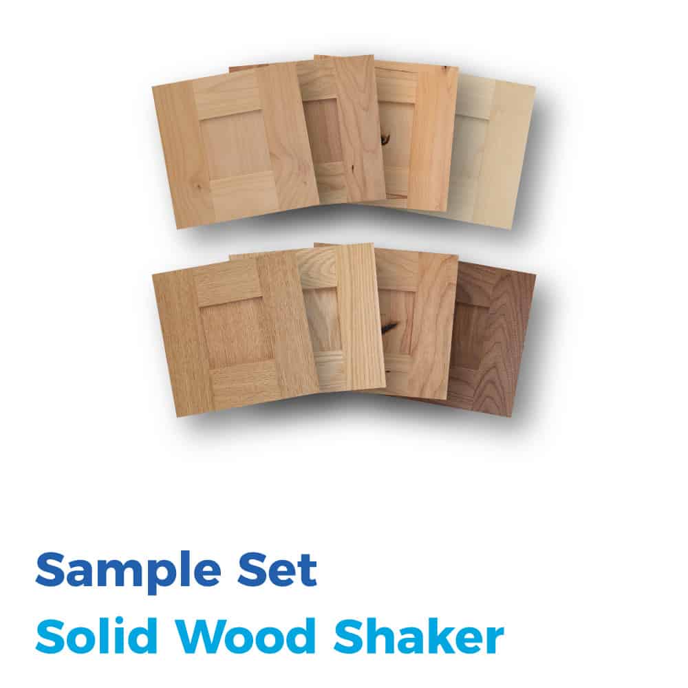 Solid Wood Shaker Set The Face