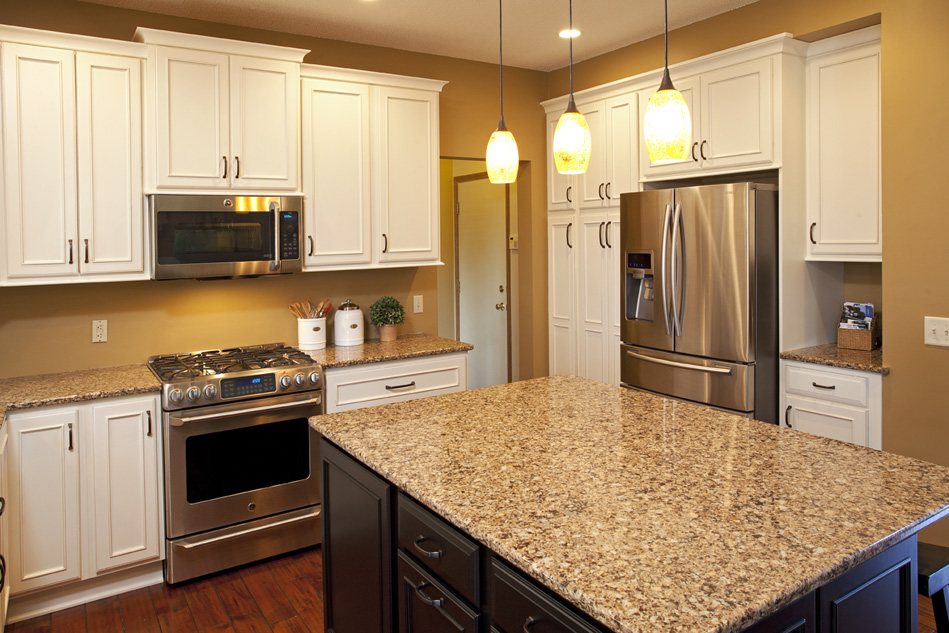 Real Home Feature Elegant Cream & Black Kitchen Remodel Apple Valley
