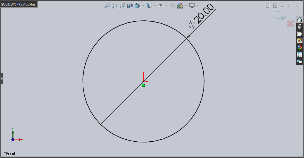 Solidworks Macro Add dimension to Sketch Entities The CAD Coder