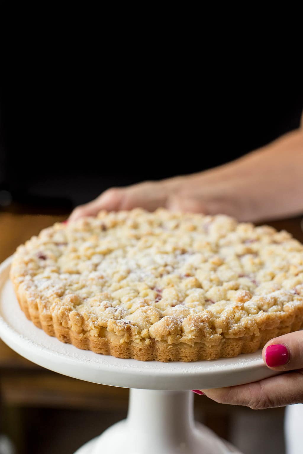 Raspberry Jam Shortbread Tart The Café Sucre Farine