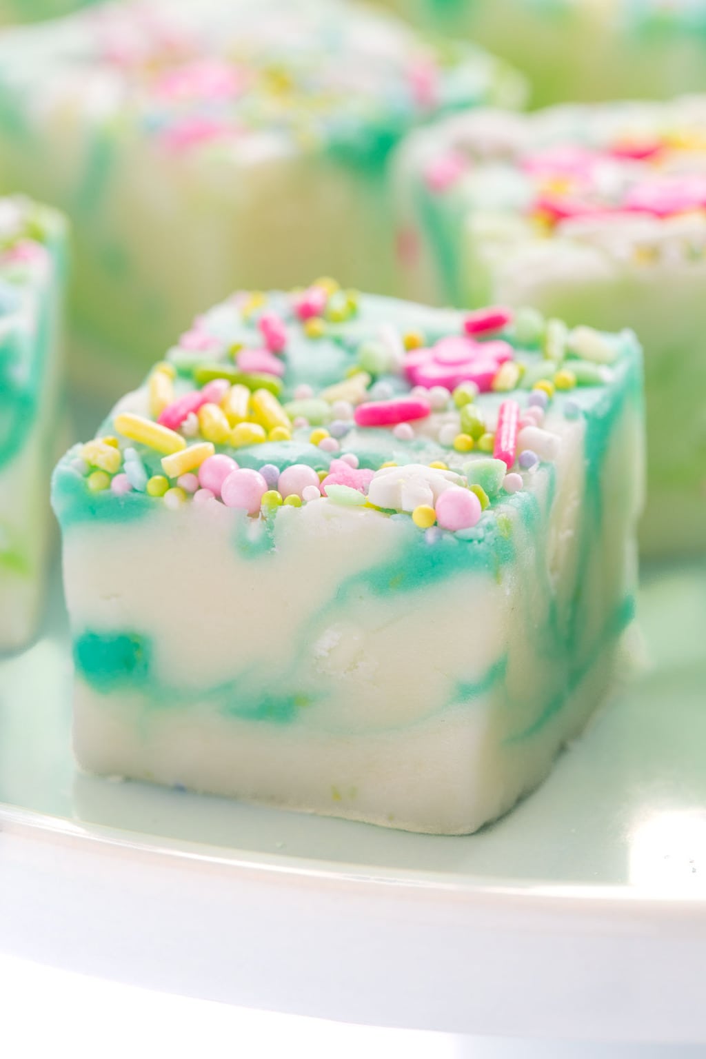 Lemon White Chocolate Spring Fantasy Fudge The Café Sucre Farine