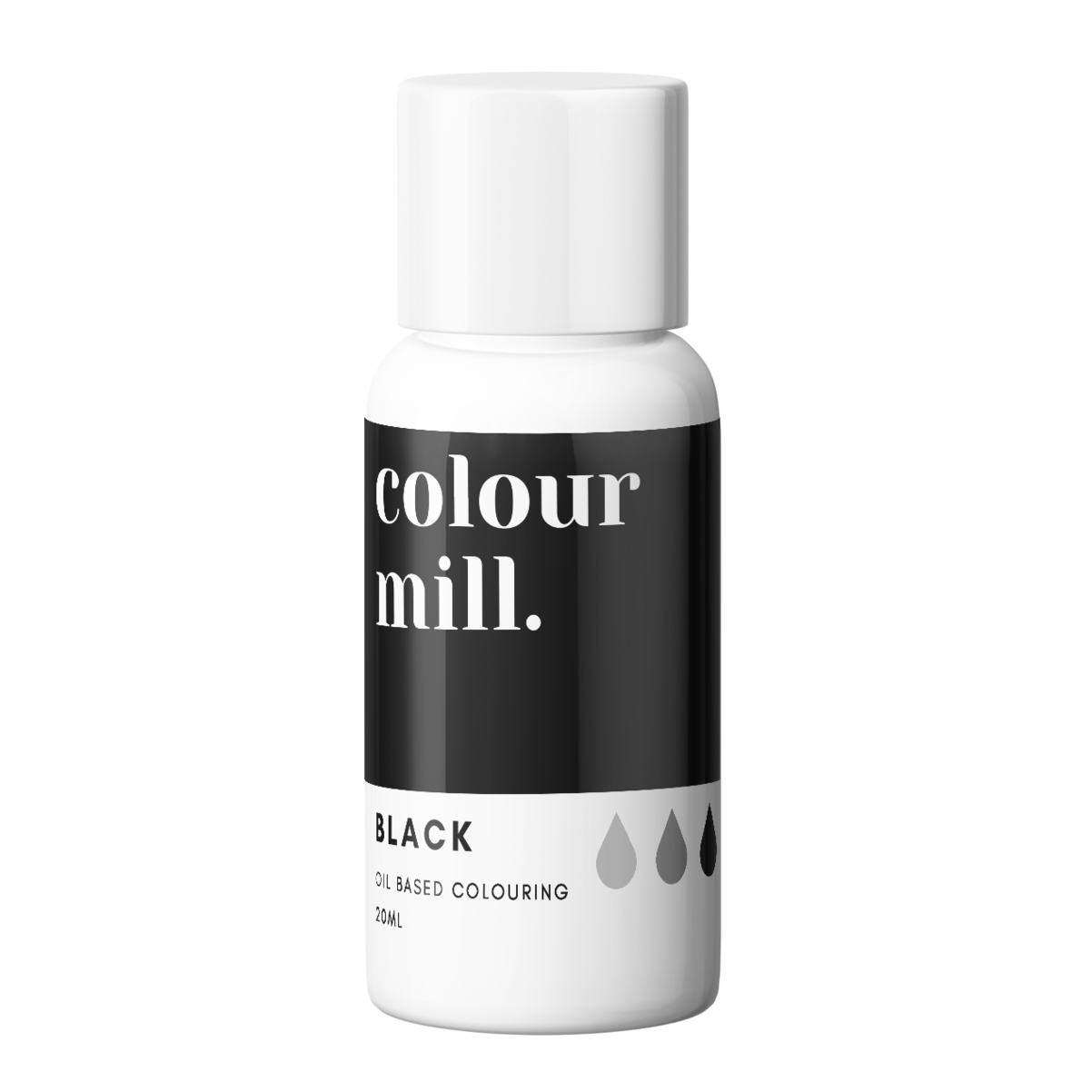 Colour Mill Black 20ml Oil Based Food Colouring