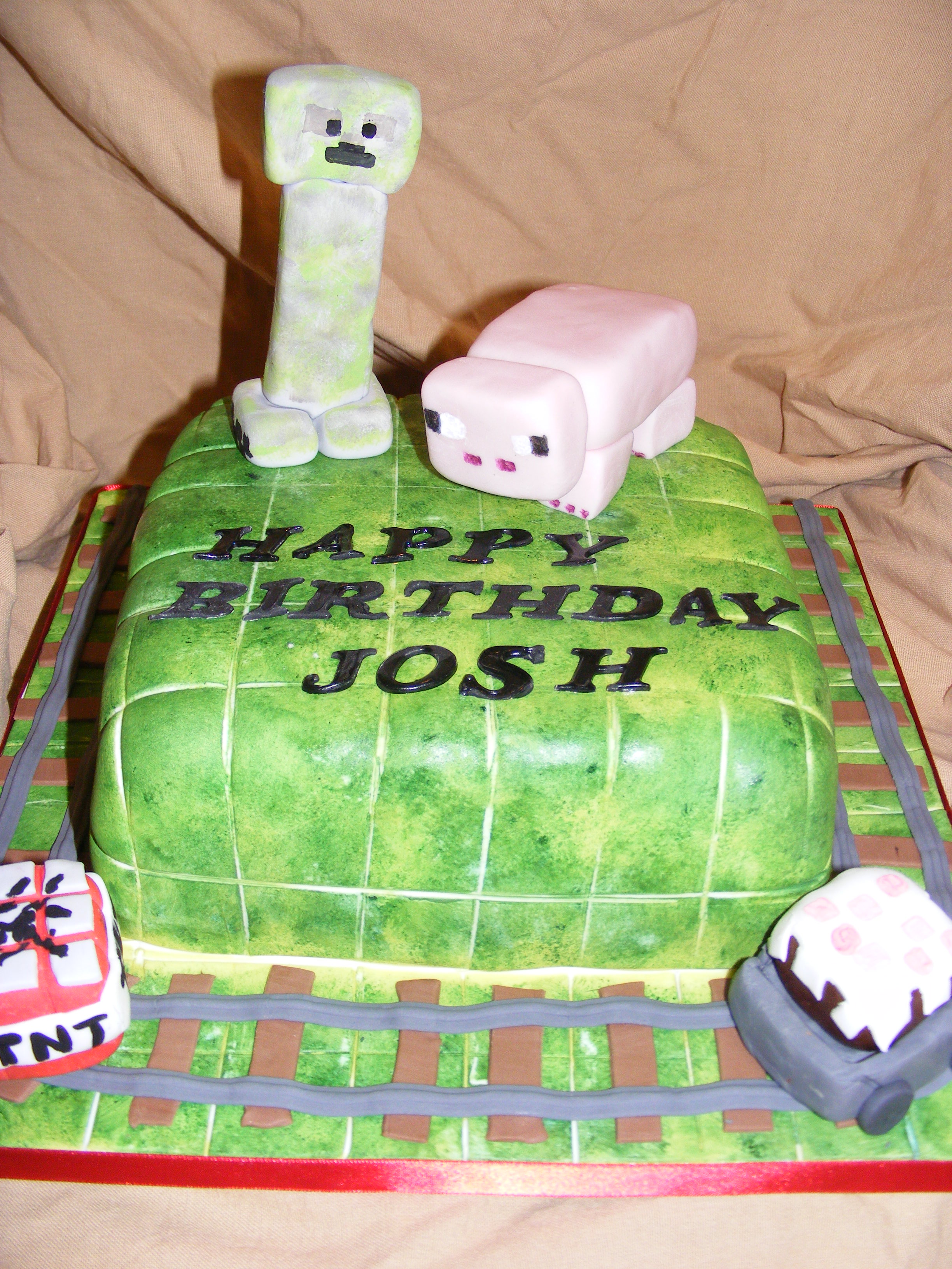 How to craft a “Minecraft” Birthday cake thecakedoctorssurgery