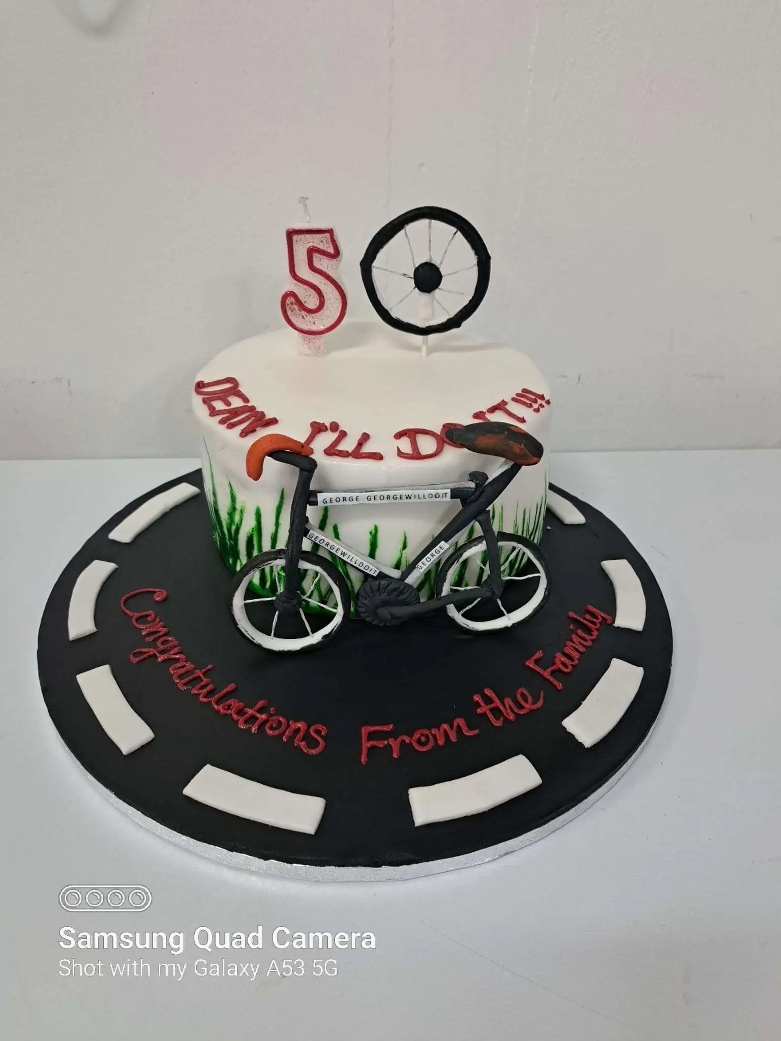 cycle cake in vanilla The Cake Dream