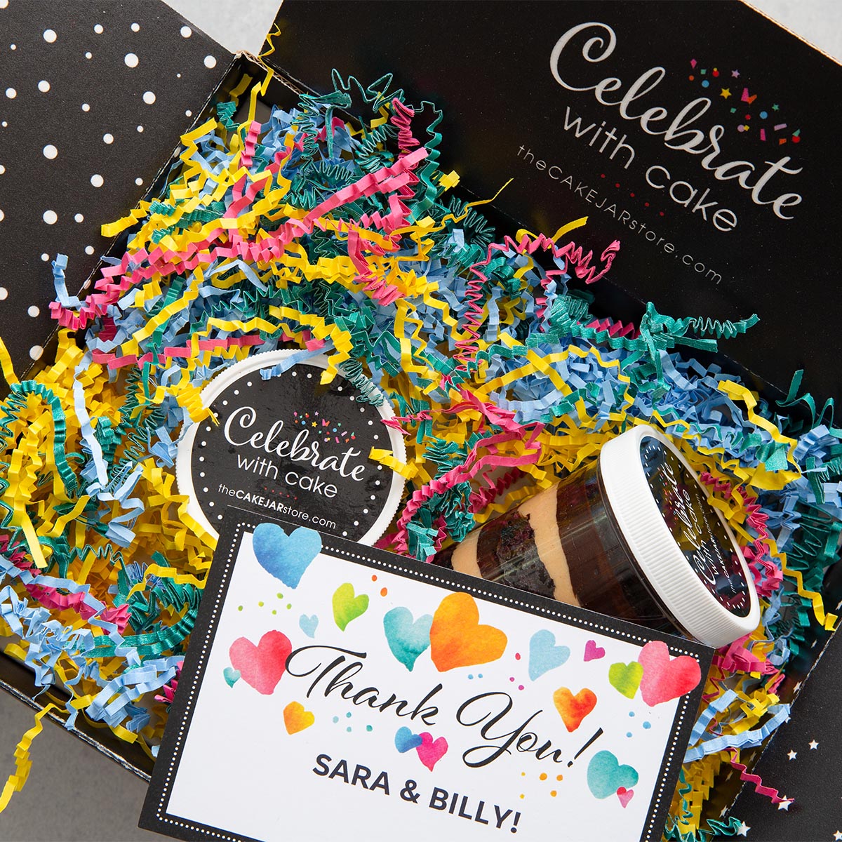 Thank You Box The Cake Jar Store