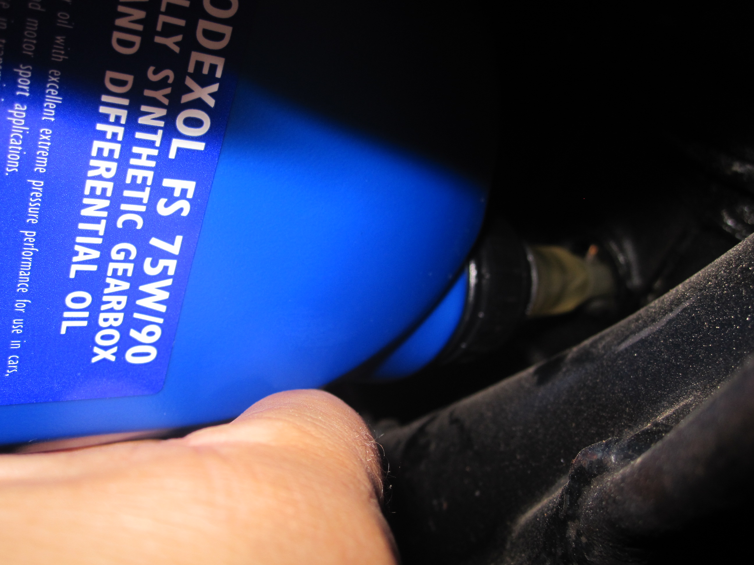 Gearbox oil change. thecalifornialook