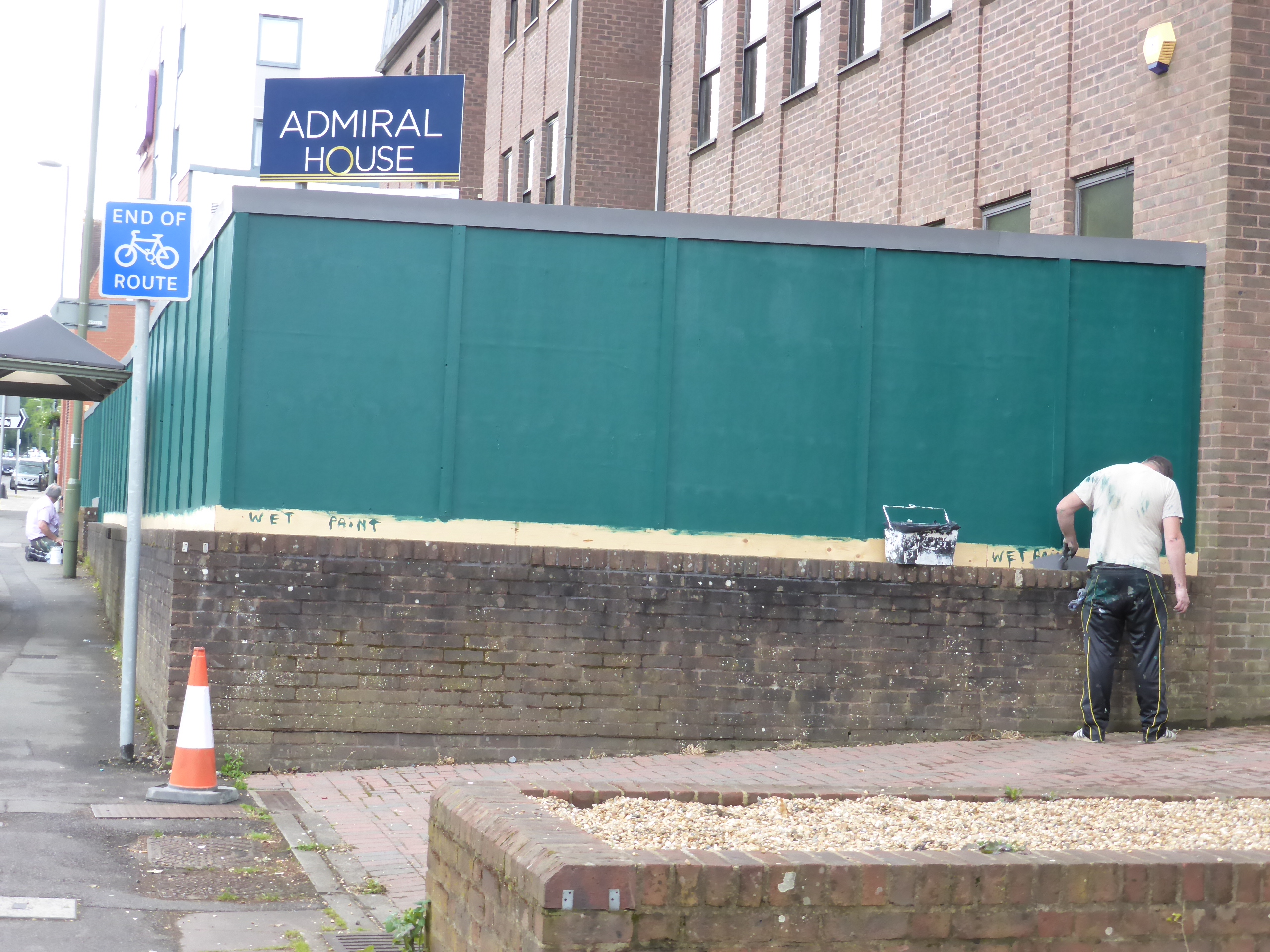 Admiral House keeping the public away The Camberley Eye