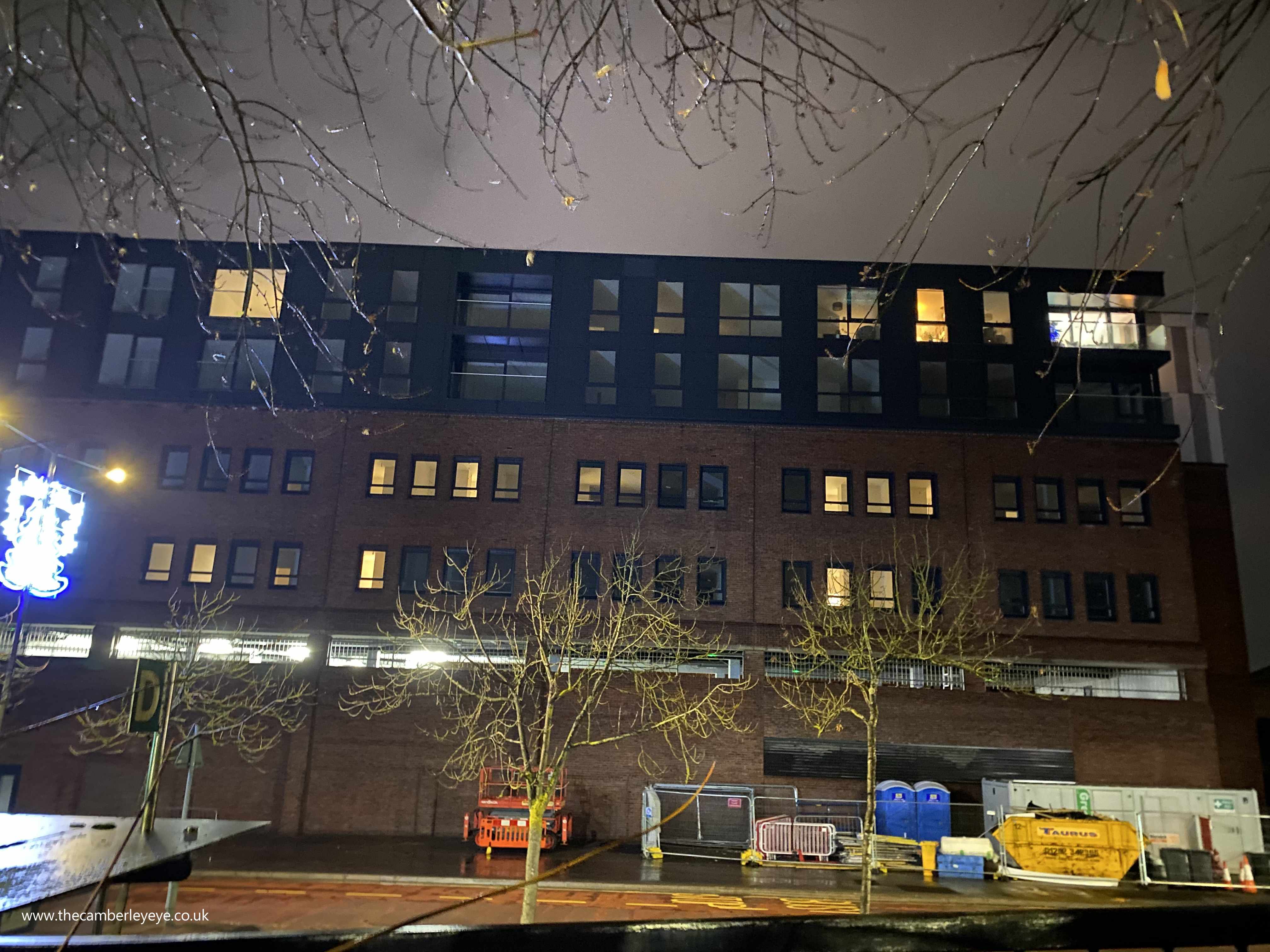 Lumina in the rain The Camberley Eye