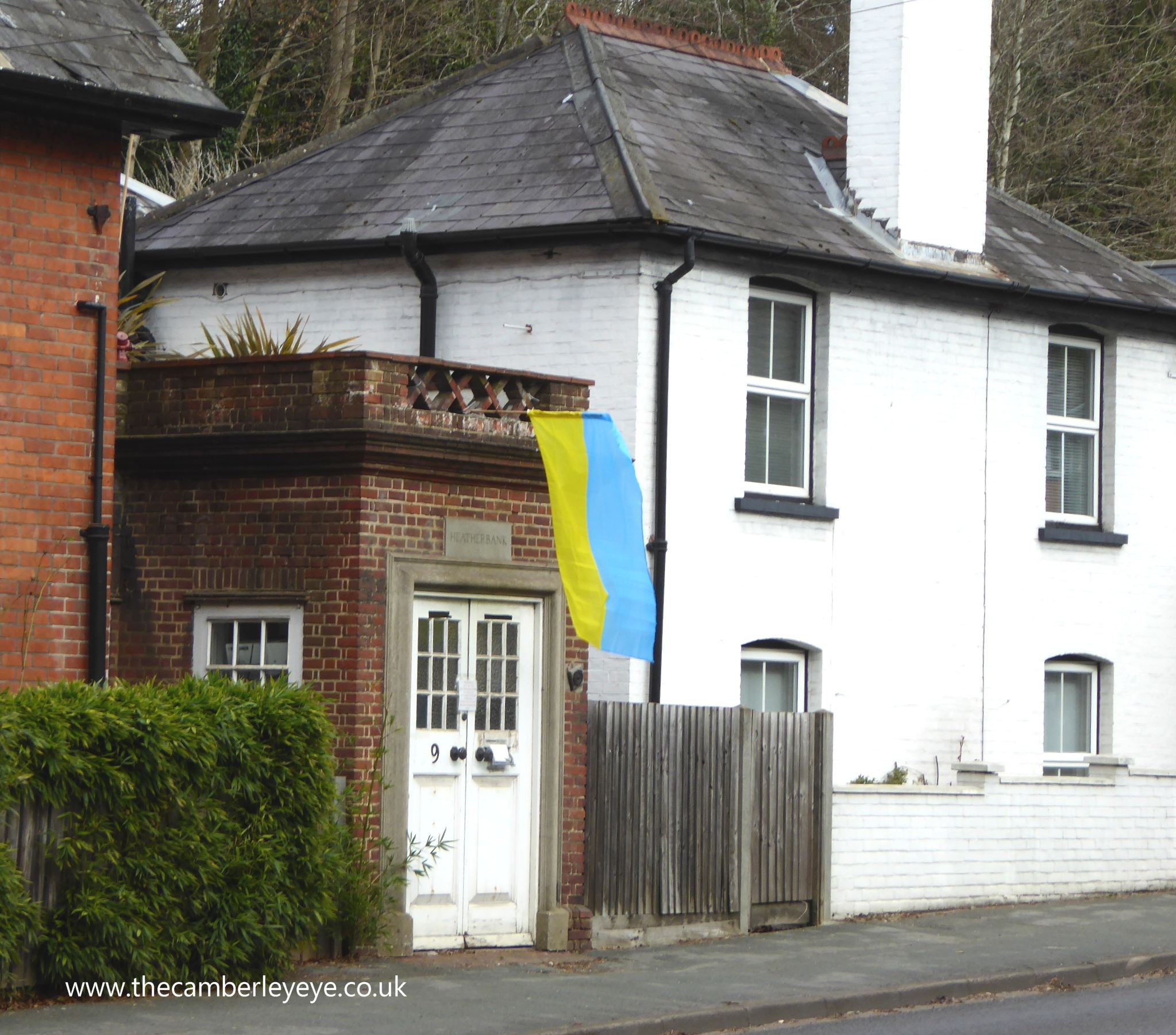Flying the flag on Church Hill The Camberley Eye