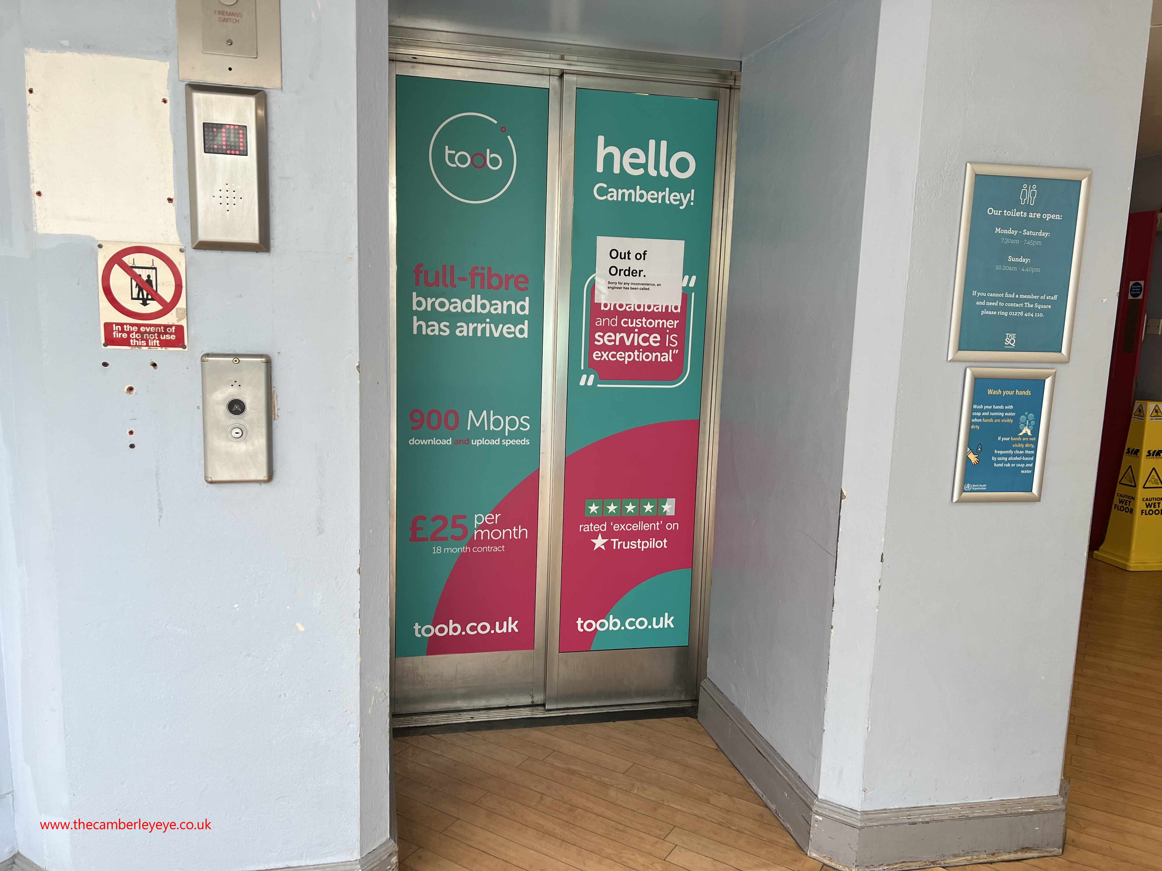 Maintaining tradition… The Camberley Eye