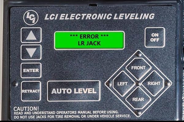 How To Reset Lippert Auto Level System (Clear Error Code)